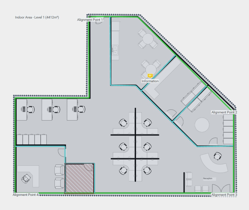 Sample walls and details in Victoria
